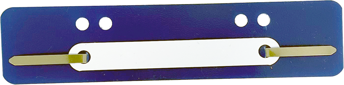 Heftstreifen 35x150mm PP, blau