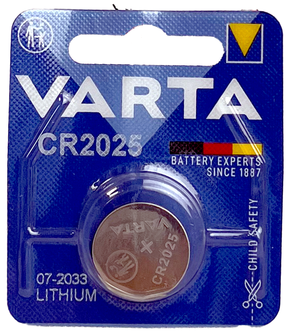 Batterie Knopfzelle CR2025 3V 170mAh