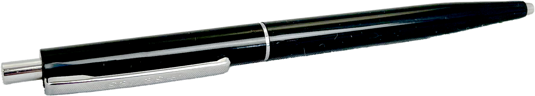 Kugelschreiber Druckmechanismus Schwarz