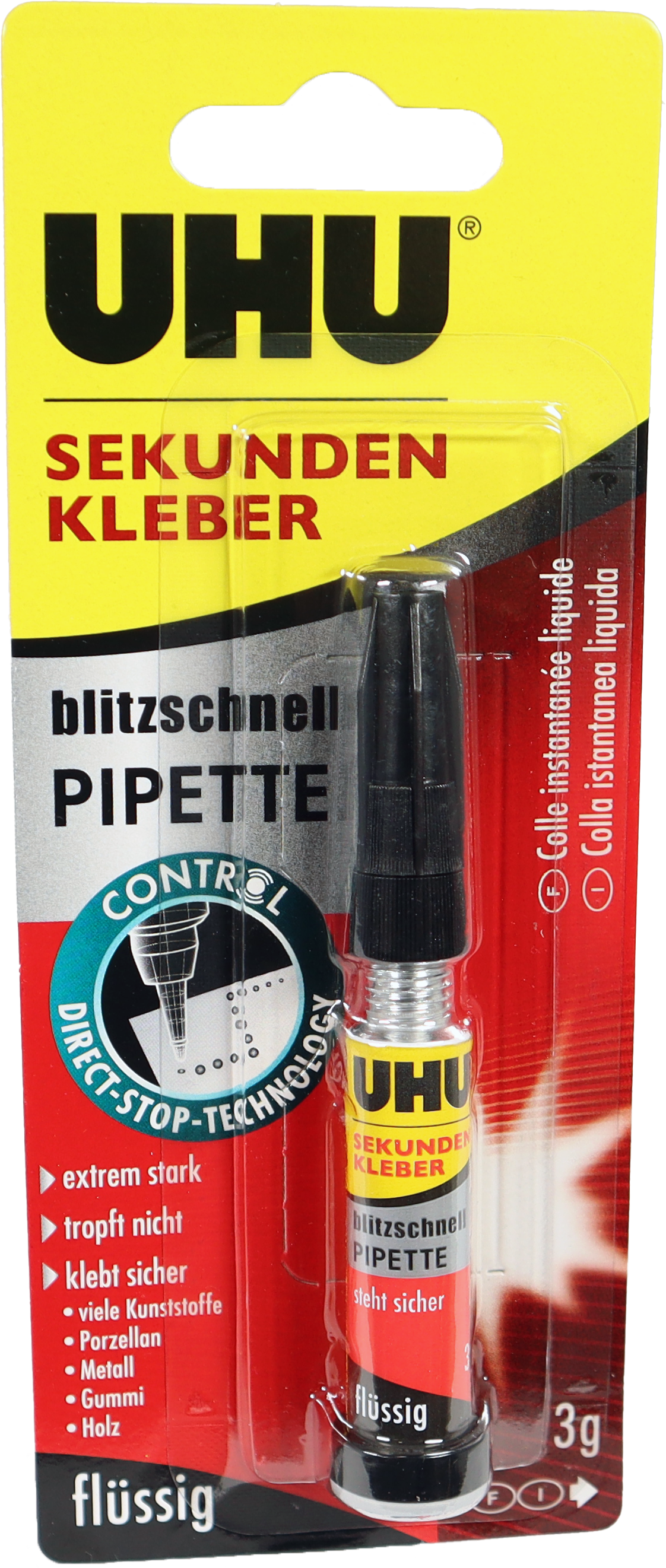 UHU Sekundenkleber 3g