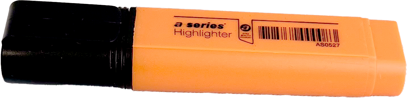 Textmarker Orange