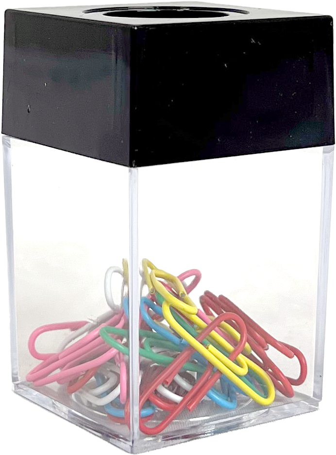 Büroklammerspender Alco 2217 transparent