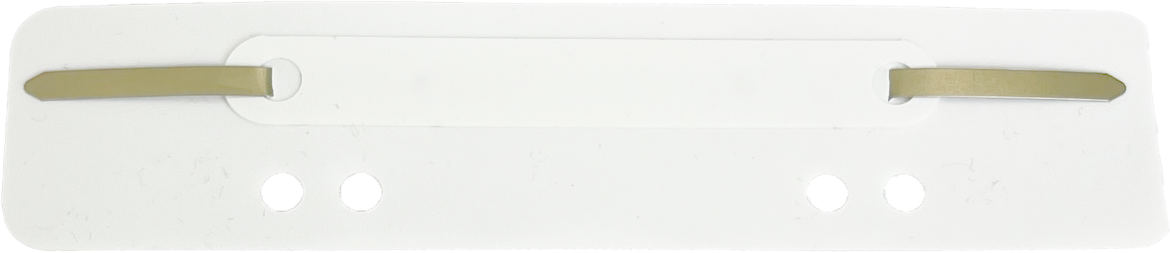 Heftstreifen 35x150mm PP, weiß