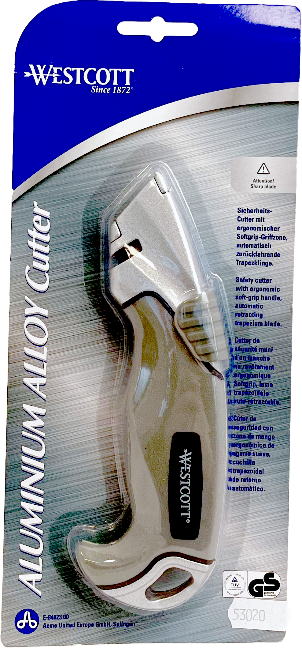 Cutter Westcott Aluminium E-8402300 18mm