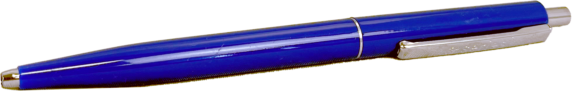 Kugelschreiber Druckmechanismus Blau