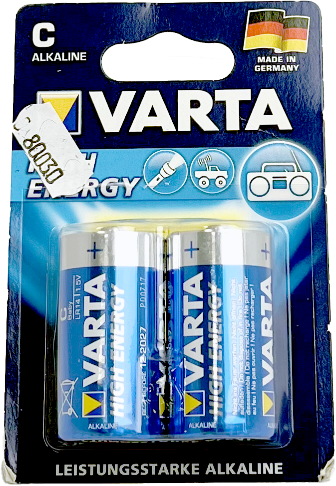 Batterie LR 14 C, Babyzelle