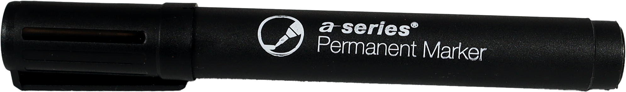 Faserstift Corona Rundspitze, Schwarz