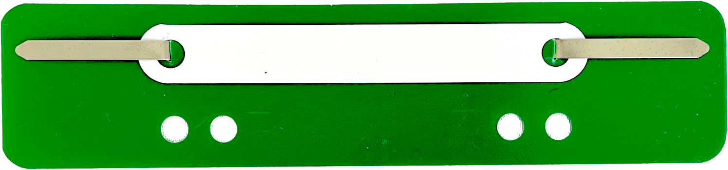 Heftstreifen 35x150mm PP, grün