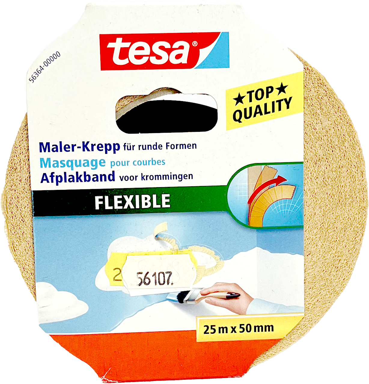 Tesa Krepp 50m x 50mm