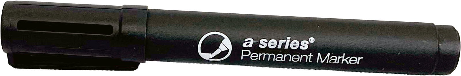 Faserstift a-series Keilspitze, Schwarz