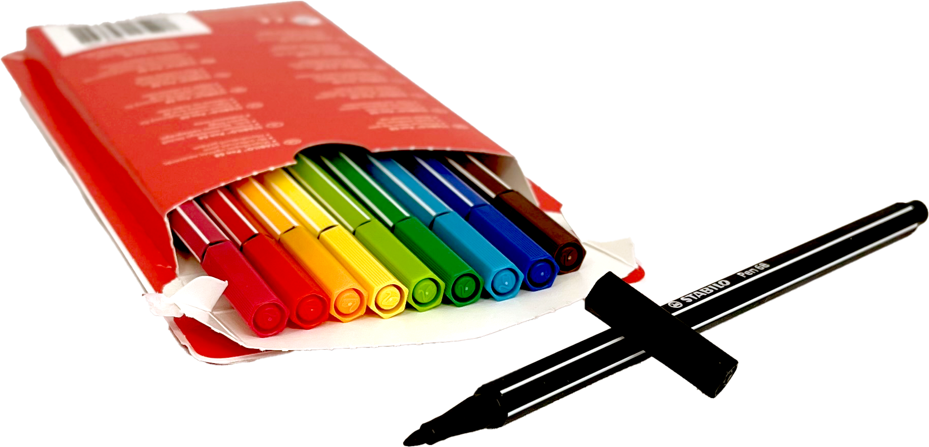 Faserschreiber Stabilo68 10er Set