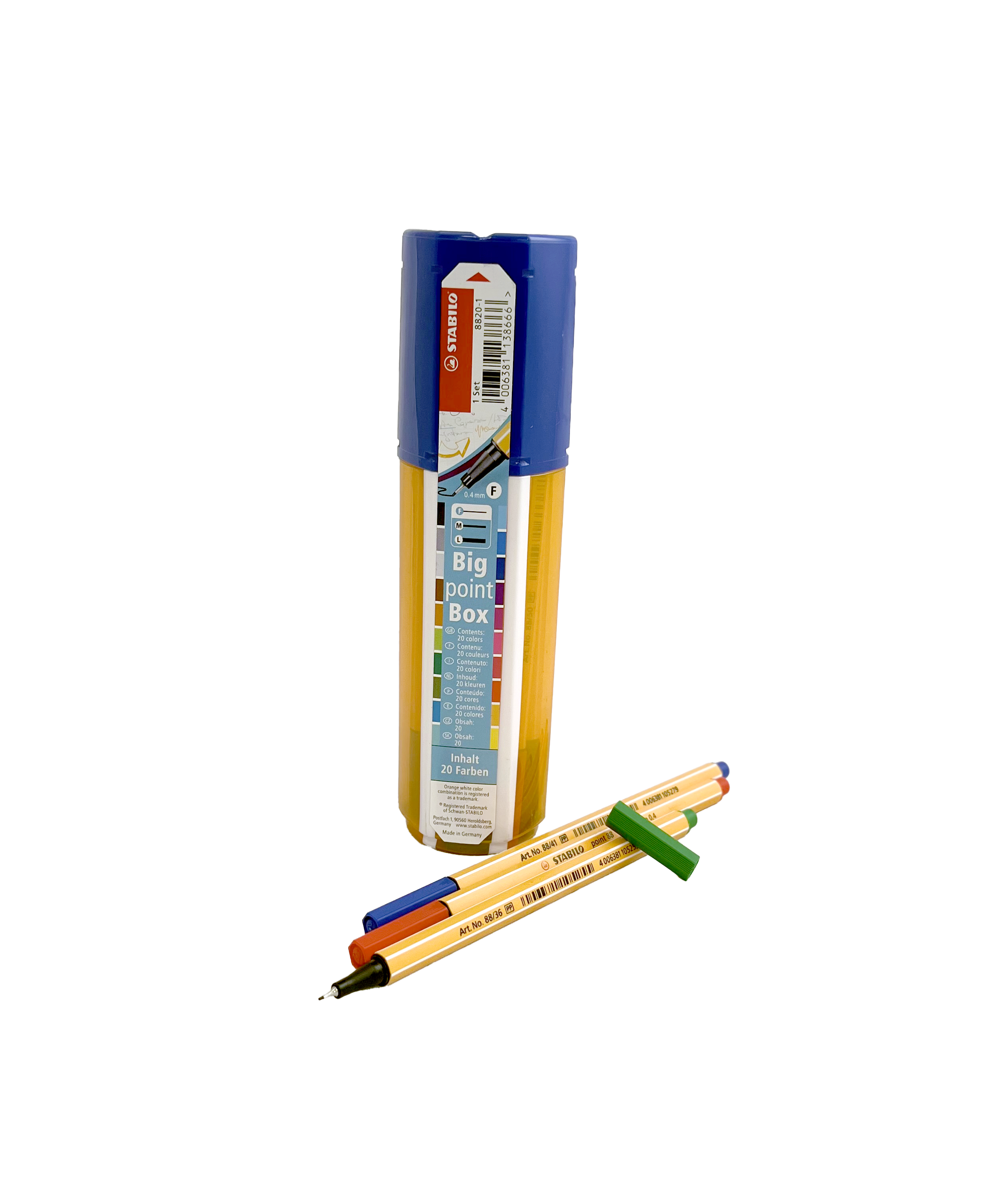 Faserstift Stabilo 88 20er Set