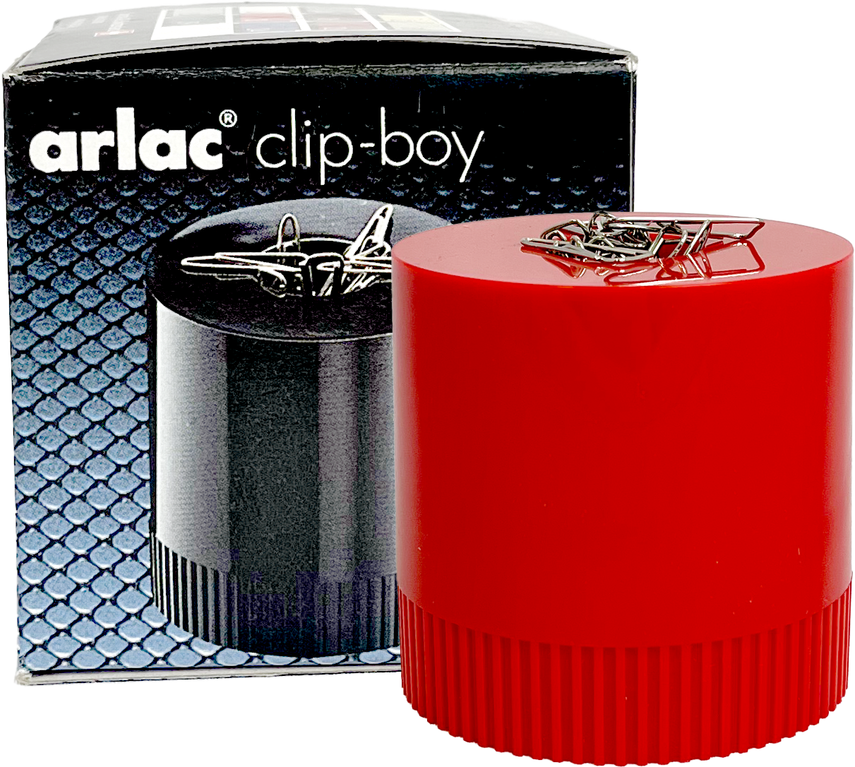 Büroklammerspender Arlac 211 Rot