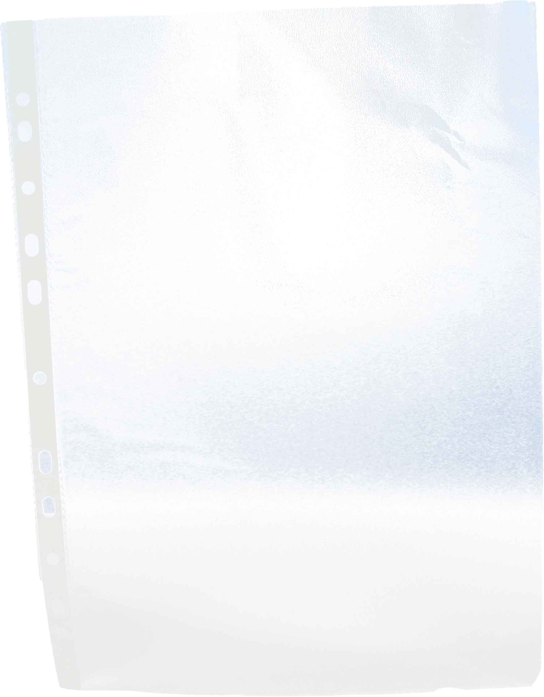 Prospekthülle A4 oben / links offen Corona