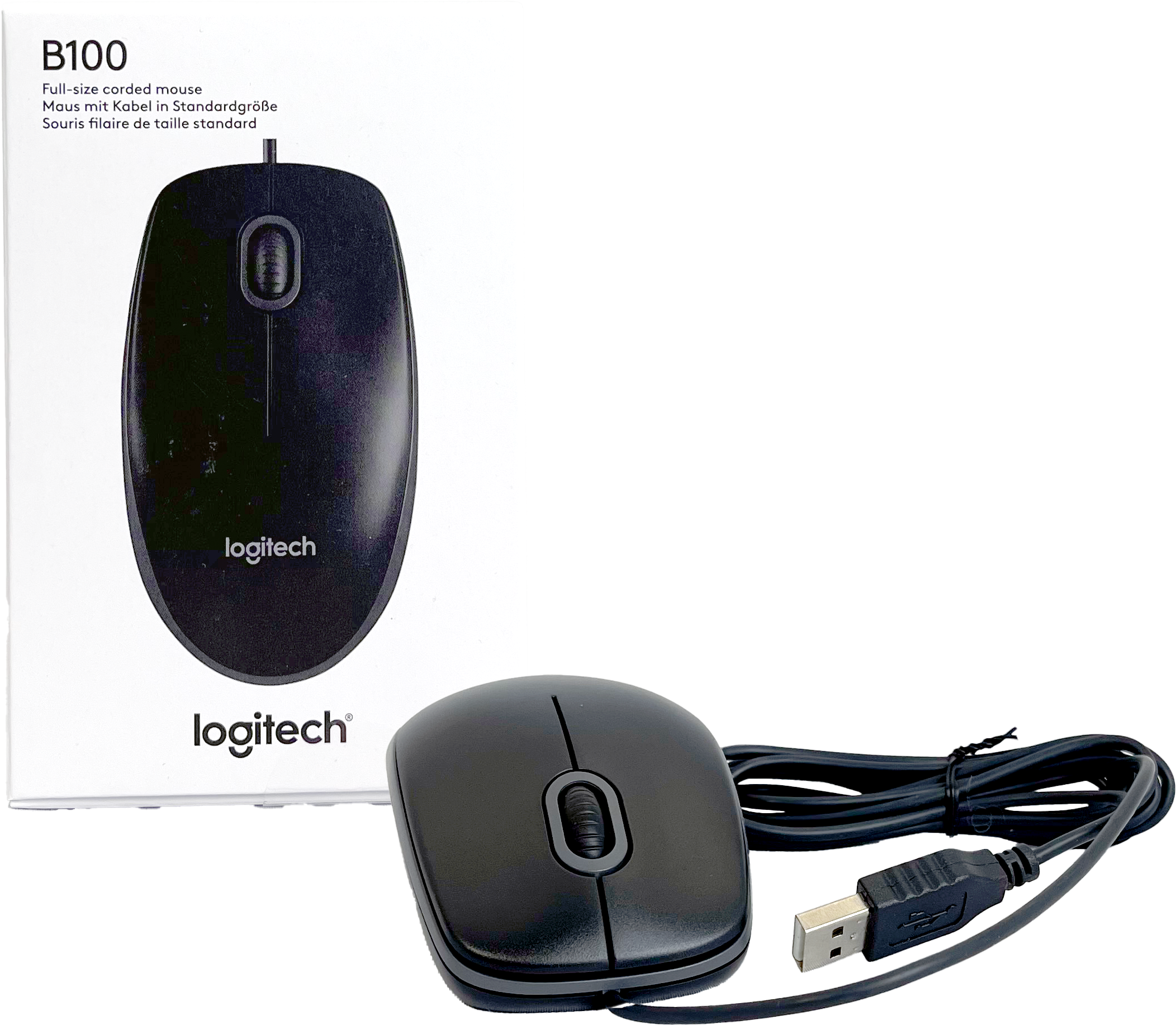Logitech B100 Maus